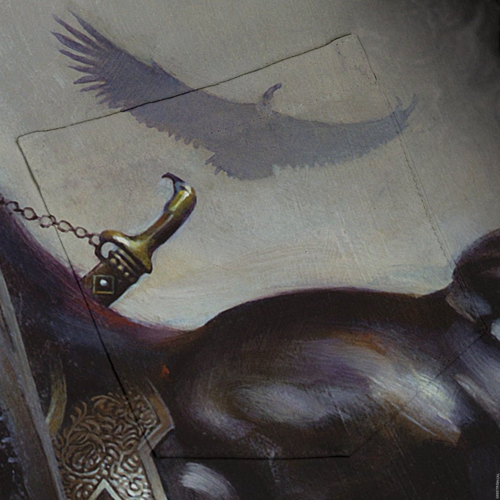 Death Dealer Button Up Shirt - adult sizing - Design by Frank Frazetta - Fantasy Prints