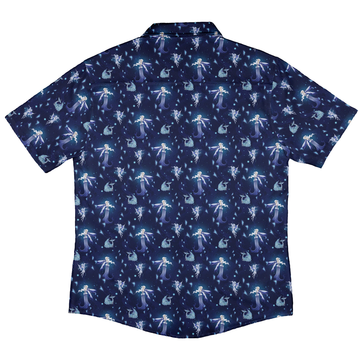 December Fairy Button Up Shirt Back