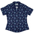 December Fairy Curvy Button Up Shirt womens front