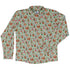 Deck the Paws Long Sleeve Button Up Shirt front
