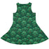 Dense Rainforest Sleeveless Dress back