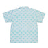 Diamond Lattice Cats Teal Youth Hawaiian Shirt Back