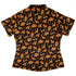 Dino Nuggets Love Curvy Button Up Shirt womens back