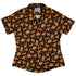 Dino Nuggets Love Curvy Button Up Shirt womens front