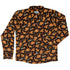Dino Nuggets Love Long Sleeve Button Up Shirt front