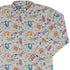 Dino Scientists Long Sleeve Button Up Shirt Geek Nerd adult sizing Design by Zirkus Design dinosaur print