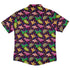 Dinonuts Button Up Shirt - adult sizing - Design By Brigid Ashwood - dinosaur print