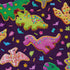 Dinonuts Button Up Shirt - adult sizing - Design By Brigid Ashwood - dinosaur print