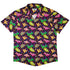 Dinonuts Button Up Shirt - adult sizing - Design By Brigid Ashwood - dinosaur print
