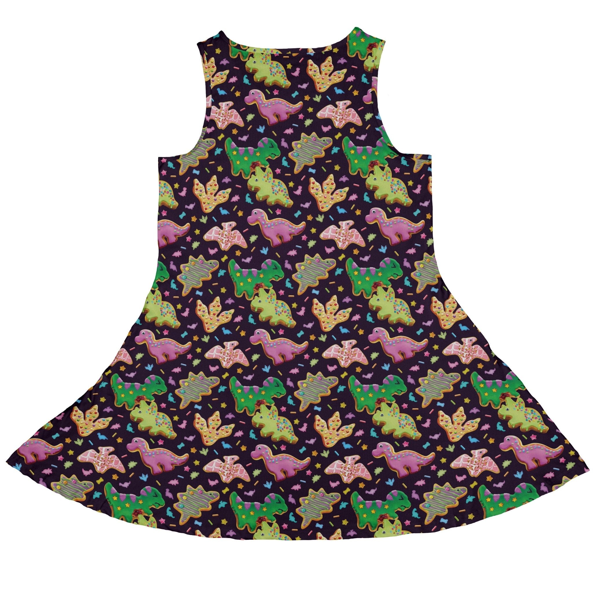 Dinonuts Dress Geek Nerd Design By Brigid Ashwood dinosaur print lx - C