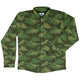 Dinosaur Khaki Army Dinosaur Green Long Sleeve Button Up Shirt Geek Nerd adult sizing dinosaur print FLOW DESC WRITING