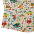 Dinosaur Beach Party Curvy Button Up Shirt Geek Nerd Design by Zirkus Design dinosaur print q225