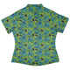 Dinosaur Bone Digs Curvy Button Up Shirt Geek Nerd Design by Julie Kitzes dinosaur print funny prints