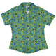 Dinosaur Bone Digs Curvy Button Up Shirt Geek Nerd Design by Julie Kitzes dinosaur print funny prints