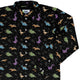 Dinostellar Space Dinosaurs Long Sleeve Button Up Shirt Geek Nerd 0925 adult sizing All Adult Button Up Shirts