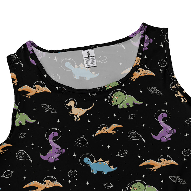Dinostellar Space Dinosaurs Dress Geek Nerd 0925 Animal Patterns Design by Tobe Fonseca