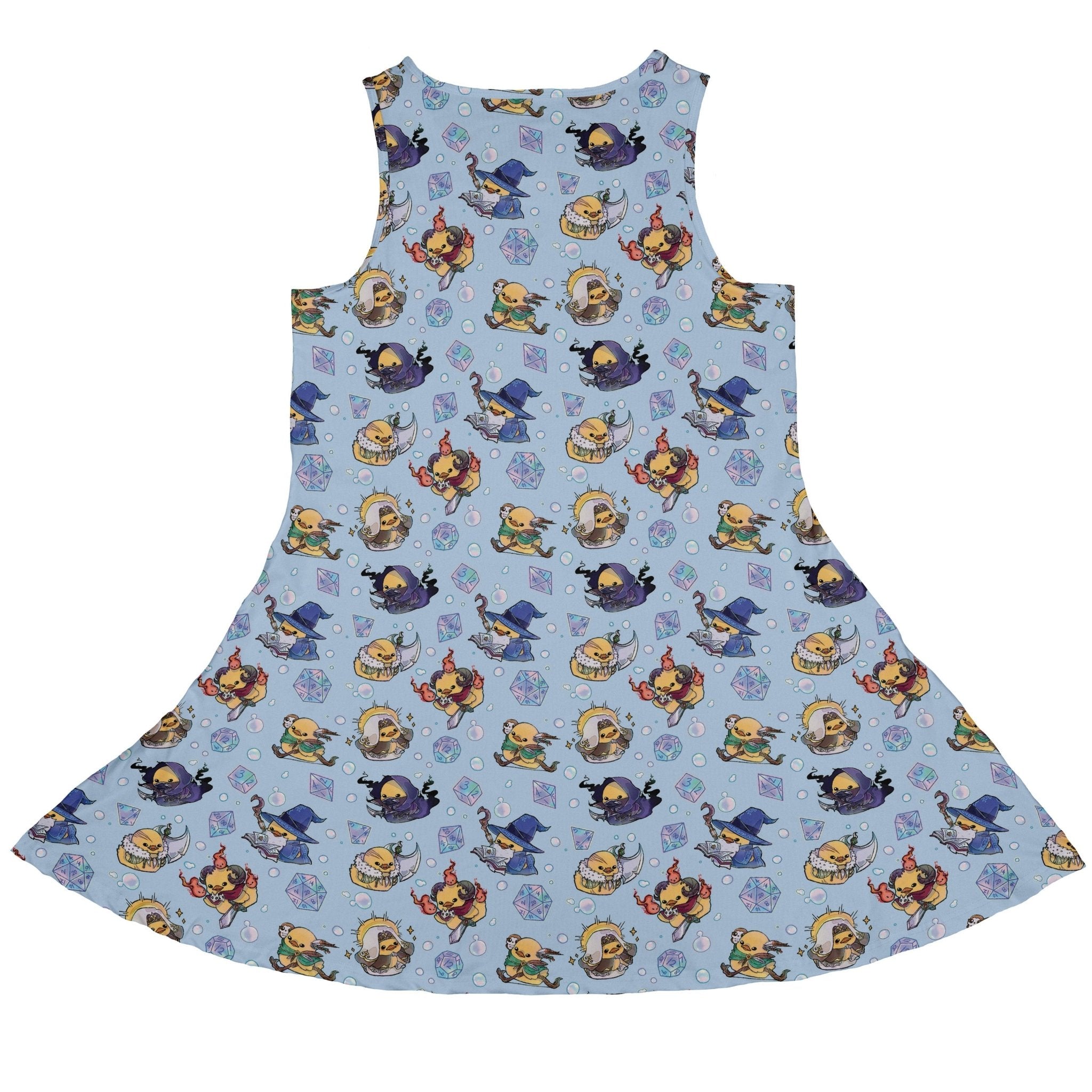 DnD Rubber Ducks Dress Geek Nerd Design by Ardi Tong dnd & rpg print Dnd Classes