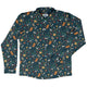 Dnd Adventure Long Sleeve Button Up Shirt Geek Nerd adult sizing dnd & rpg print FLOW DESC WRITING