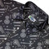 Dnd Artificer Class Button Up Shirt - adult sizing - Design by Heather Davenport - dnd & rpg print