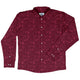 Dnd Blood Hunter Class Long Sleeve Button Up Shirt Geek Nerd adult sizing Design by Heather Davenport dnd & rpg print
