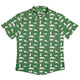 Dnd Christmas Dice Cats Button Up Shirt Geek Nerd adult sizing Christmas Print Design by Heather Davenport