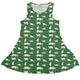 Dnd Christmas Dice Cats Dress Geek Nerd Christmas Print Design by Heather Davenport lx - C