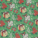 Dnd Christmas Dice Presents Long Sleeve Button Up Shirt Geek Nerd adult sizing Christmas Print dnd & rpg print
