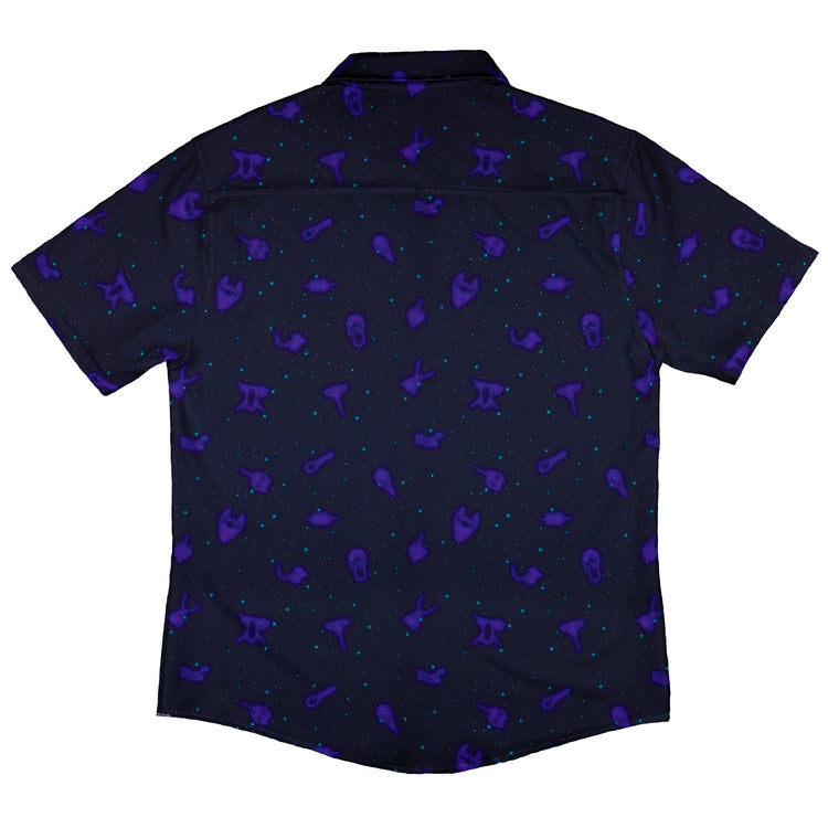 Dnd Class Constellations Button Up Shirt - adult sizing - dnd & rpg print -
