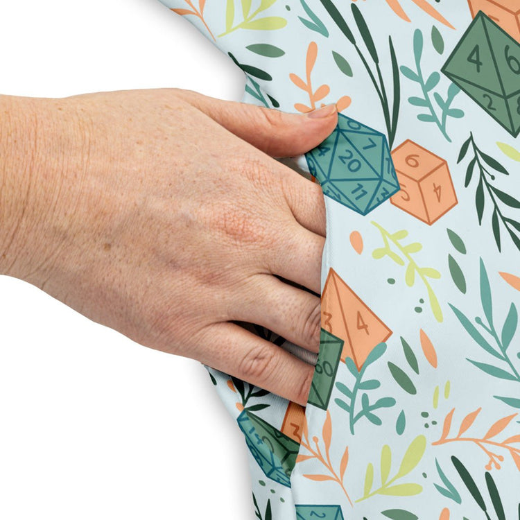 Dnd Dice Plants Dress Geek Nerd dnd & rpg print lx - C Simple Patterns