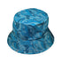 Dnd Dice Swirl Blue Bucket Hat Geek Nerd 0925 board game print Designs by Nathan