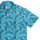 Dnd Dice Swirl Blue Button Up Shirt Geek Nerd 0925 adult sizing All Adult Button Up Shirts