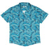 Dnd Dice Swirl Blue Button Up Shirt Geek Nerd 0925 adult sizing All Adult Button Up Shirts