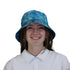 Dnd Dice Swirl Blue Bucket Hat Geek Nerd 0925 board game print Designs by Nathan