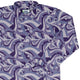 Dnd Dice Swirls Purple Long Sleeve Button Up Shirt Geek Nerd 0925 adult sizing All Adult Button Up Shirts