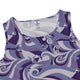 Dnd Dice Swirls Purple Dress Geek Nerd 0925 Designs by Nathan dnd & rpg print