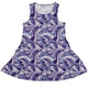 Dnd Dice Swirls Purple Dress Geek Nerd 0925 Designs by Nathan dnd & rpg print