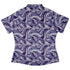 Dnd Dice Swirls Purple Curvy Button Up Shirt Geek Nerd 0925 All Adult Button Up Shirts board game print