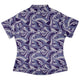 Dnd Dice Swirls Purple Curvy Button Up Shirt Geek Nerd 0925 All Adult Button Up Shirts board game print
