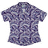 Dnd Dice Swirls Purple Curvy Button Up Shirt Geek Nerd 0925 All Adult Button Up Shirts board game print