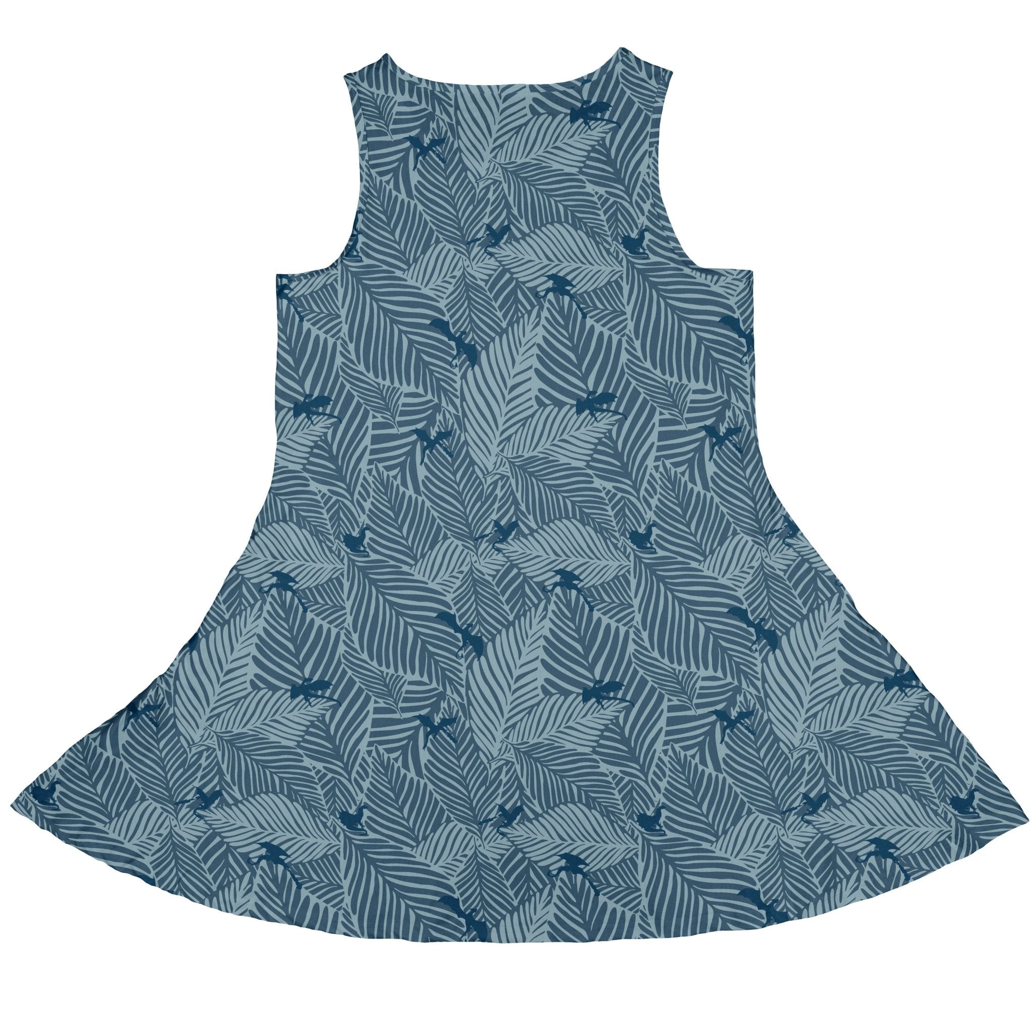 Tropical Dragons Dress Geek Nerd Design by Dunking Toast dnd & rpg print lx - C