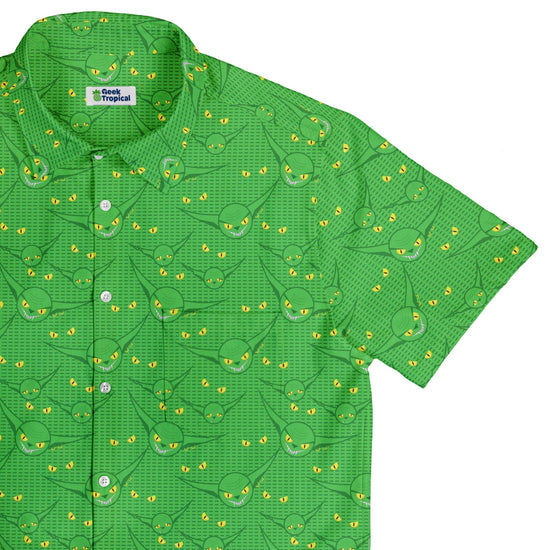 Goblins Button Up Shirt - adult sizing - Design by Heather Davenport - Fantasy Prints