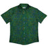 Green Dragon Scales Button Up Shirt - adult sizing - Designs by Nathan - dnd & rpg print