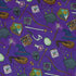 Dnd Hero Inventory Purple Button Up Shirt - adult sizing - Designs by Nathan - dnd & rpg print