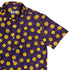 Dnd High Roller Gold Dice Button Up Shirt - adult sizing - dnd & rpg print - Simple Patterns