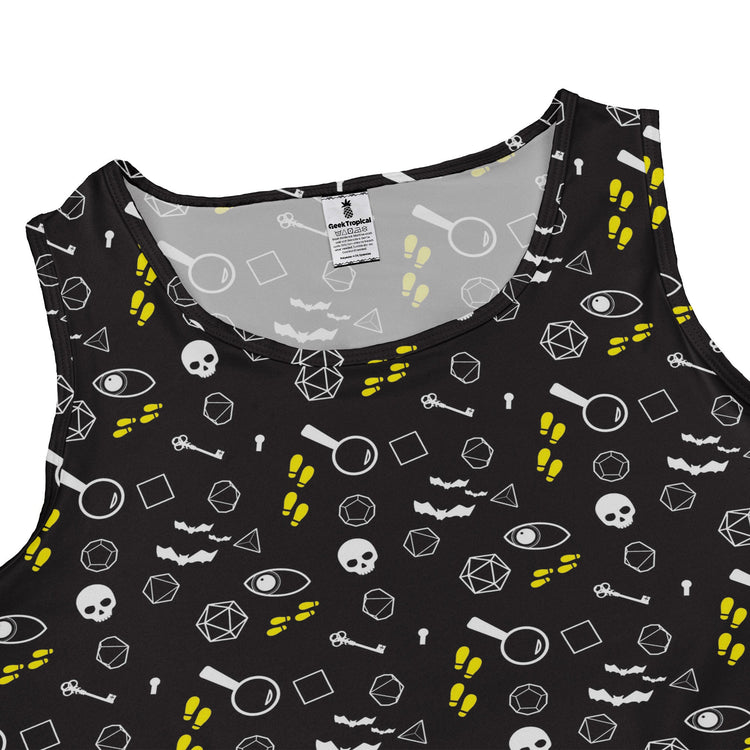 Dnd Horror Mystery Dress Geek Nerd Design by Heather Davenport dnd & rpg print lx - C