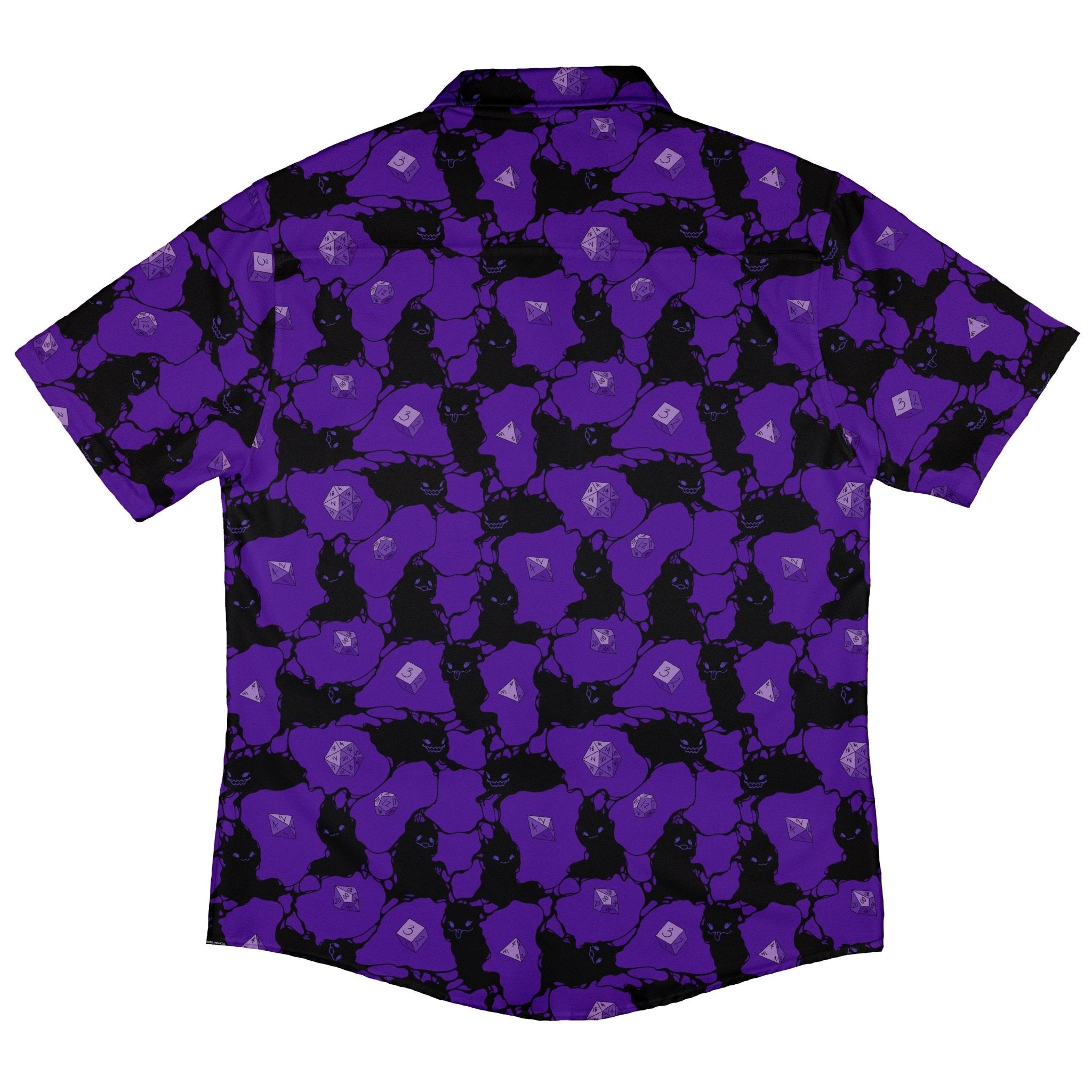 Dnd Inkling Familiars Button Up Shirt - adult sizing - Design by Ardi Tong - dnd & rpg print