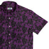 Dnd Purple Dragons Black Button Up Shirt Geek Nerd adult sizing Design by Heather Davenport dnd & rpg print