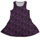 Dnd Purple Dragons Black Dress Geek Nerd Design by Heather Davenport dnd & rpg print fantasy prints