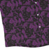 Dnd Purple Dragons Black Long Sleeve Button Up Shirt Geek Nerd adult sizing Design by Heather Davenport dnd & rpg print