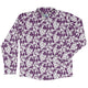 Dnd Purple Dragons Long Sleeve Button Up Shirt Geek Nerd adult sizing Design by Heather Davenport dnd & rpg print